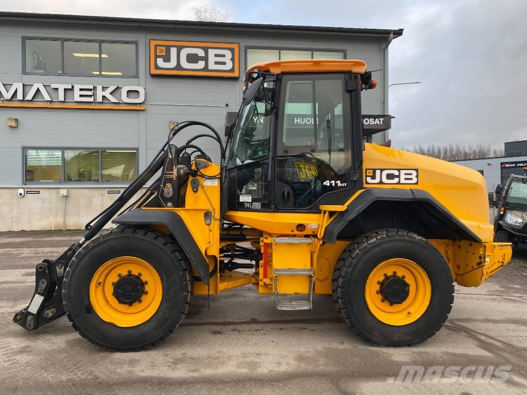 JCB 411 HT T4i  휠로우더