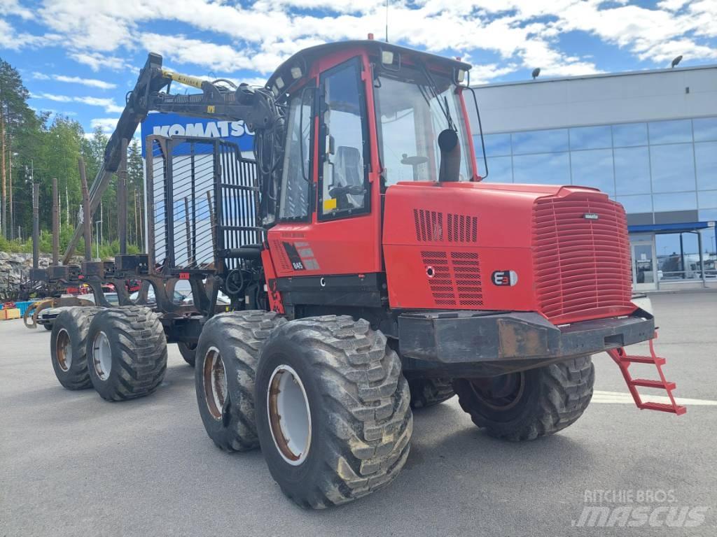 Komatsu 845 원목 포워더