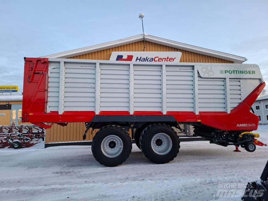 Pöttinger Jumbo 8470 자동 적재 트레일러