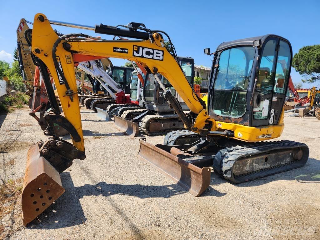 JCB 8055 RTS 소형 굴삭기 7톤 미만