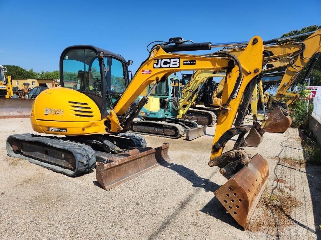 JCB 8055 RTS 소형 굴삭기 7톤 미만