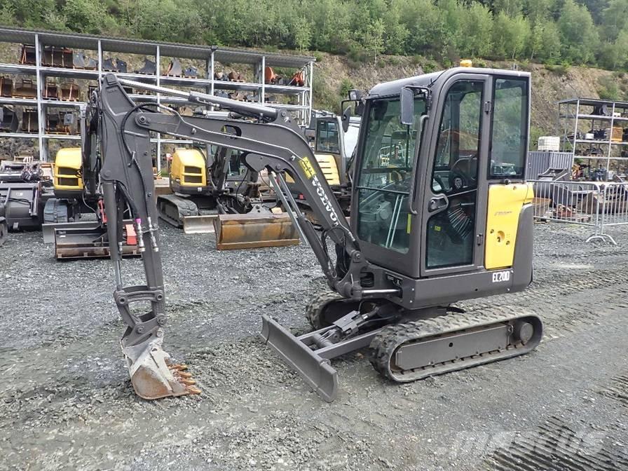 Volvo EC 20 D 소형 굴삭기 7톤 미만