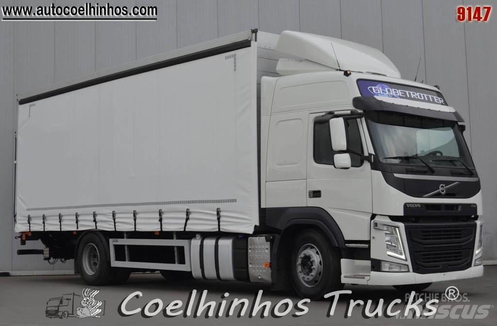 Volvo FM 410 커튼사이더 트럭