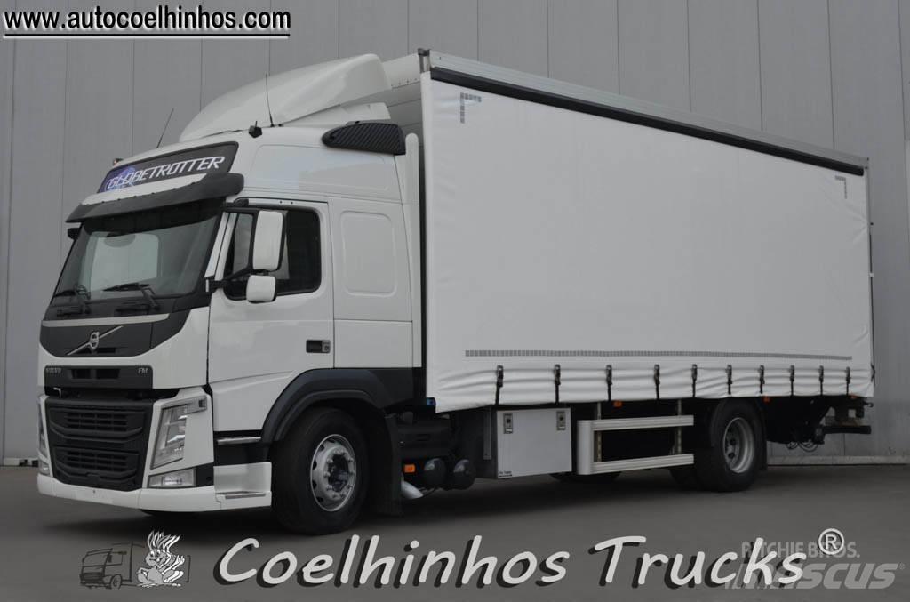 Volvo FM 410 커튼사이더 트럭