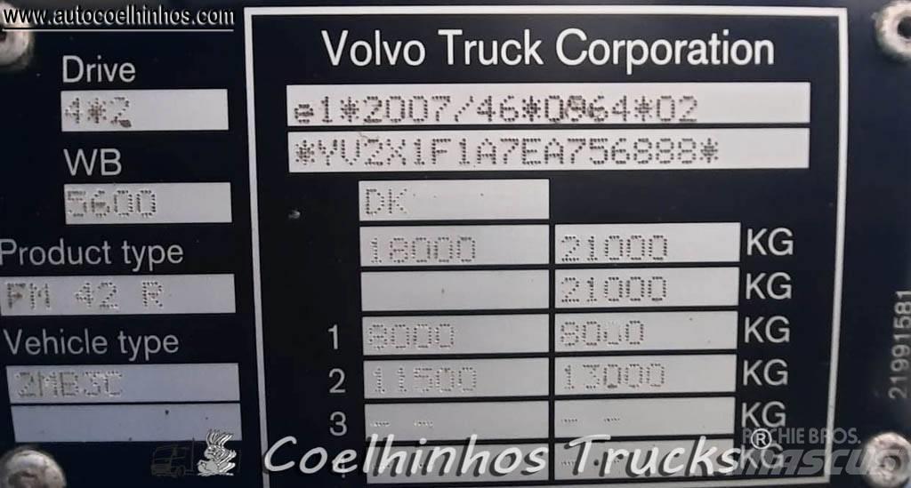 Volvo FM 410 커튼사이더 트럭