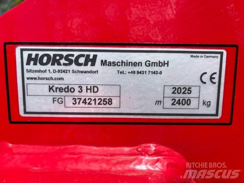 Horsch Kredo 3 HD 파워 하로우 및 로토틸러(회전 경운기)
