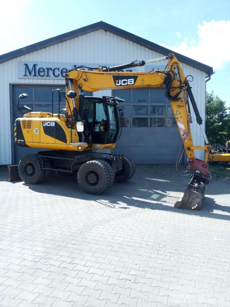 JCB JS 145 W  휠 굴삭기