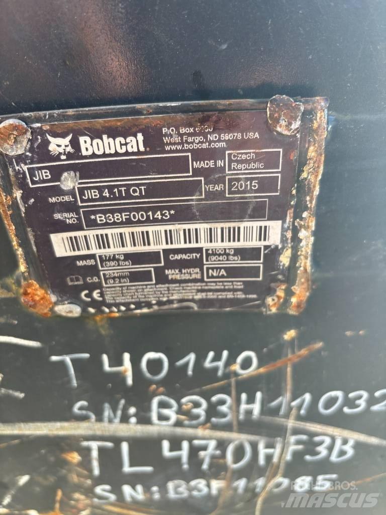 Bobcat Lasthaken 텔러 핸들러