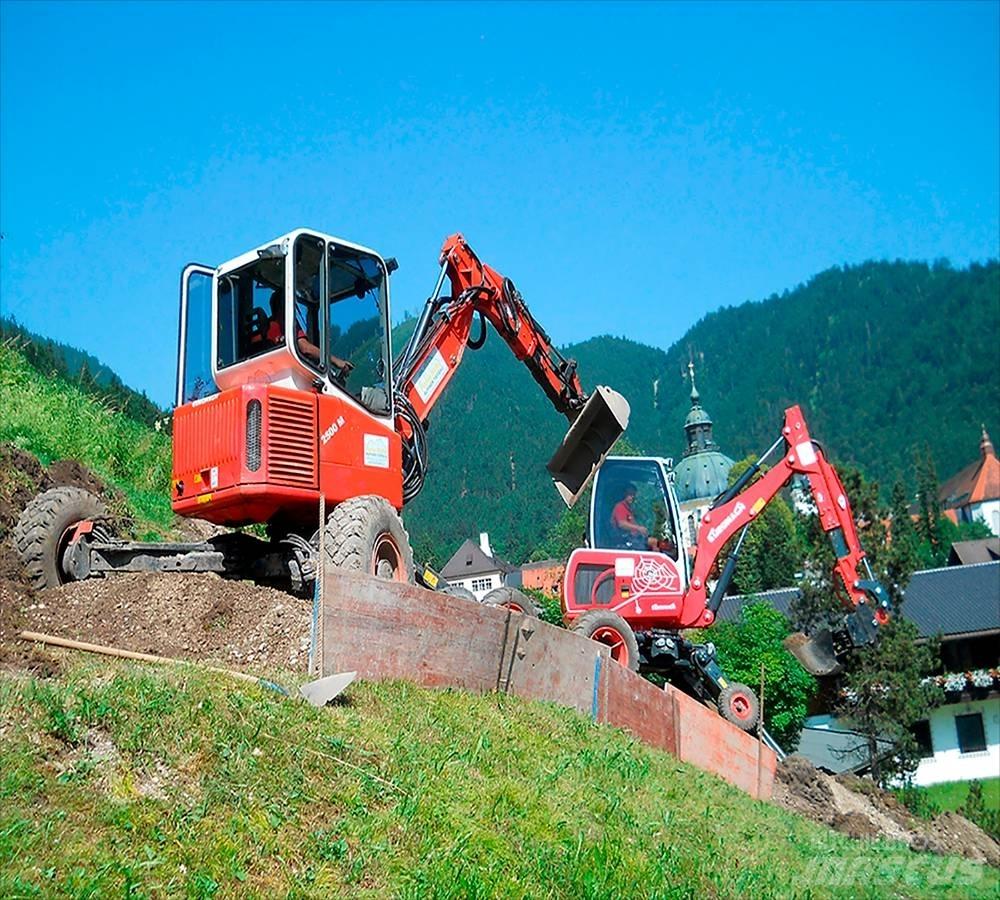Euromach 2500 Mobile 수륙양용 굴삭기