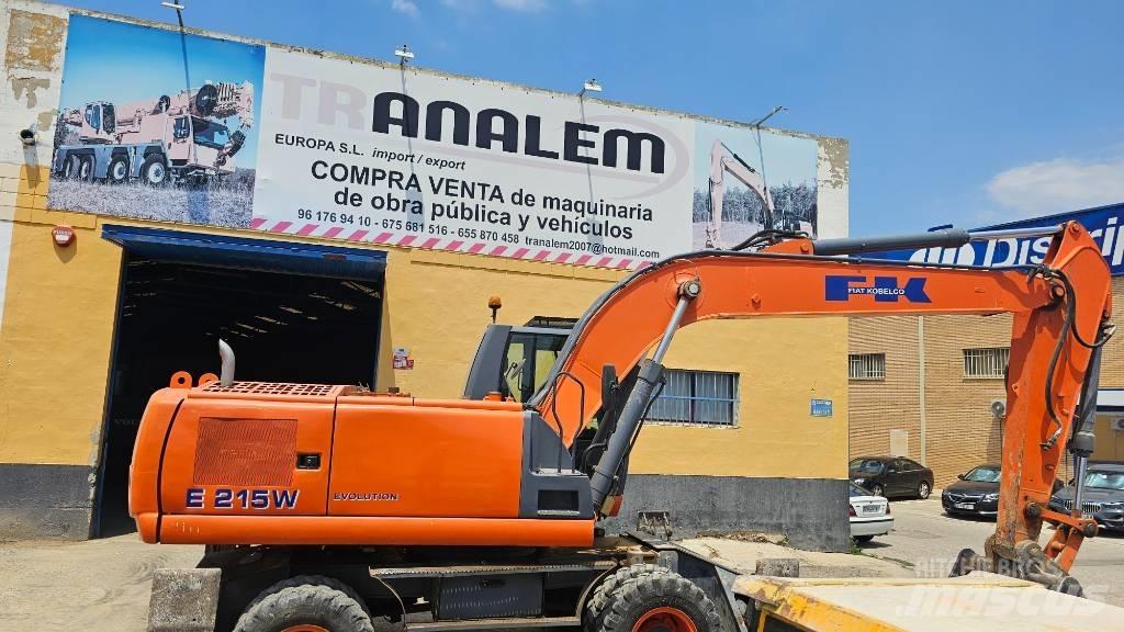 Fiat-Kobelco E215W  휠 굴삭기