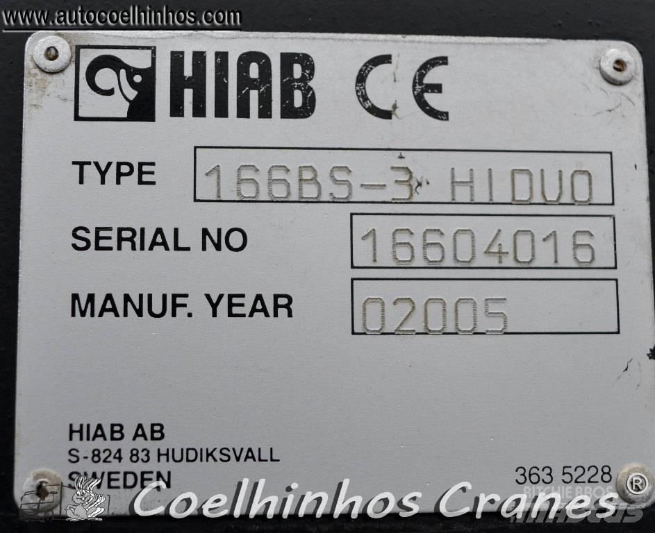 Hiab 166XS-BS3 HIDUO 로더 크레인