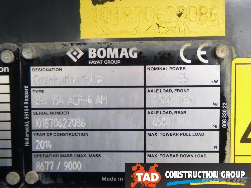 Bomag BW 154 AC 트윈 드럼 롤러
