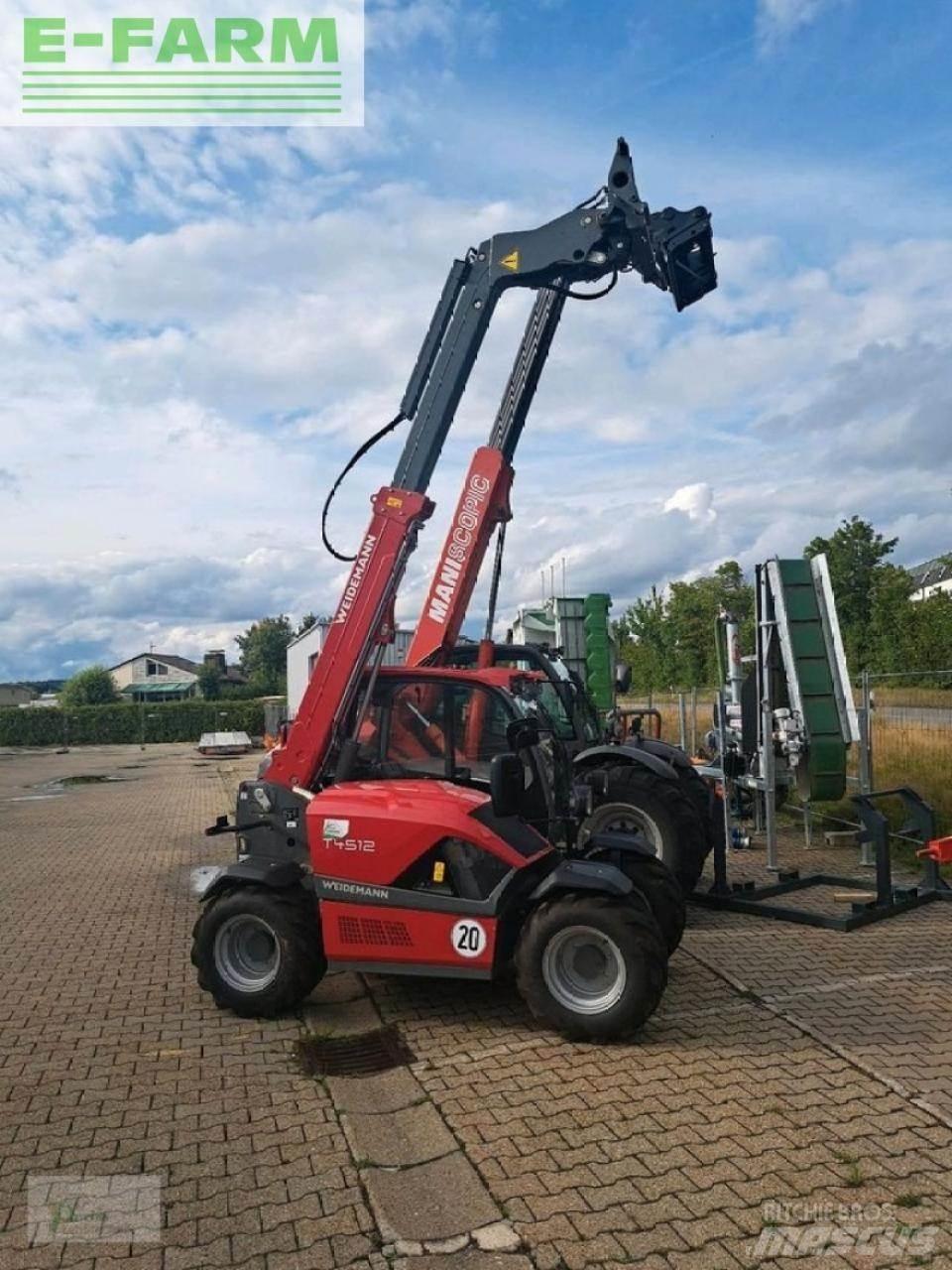Weidemann t 4512 농업용 텔레 핸들러