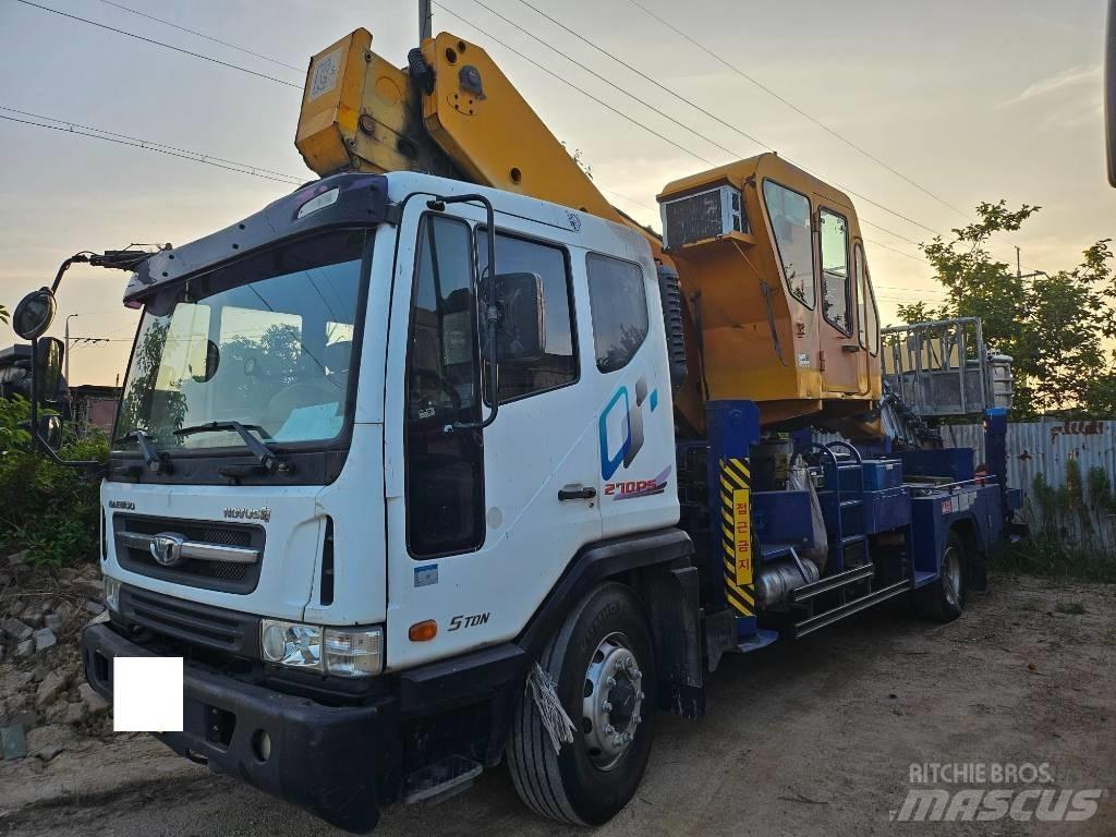 Jinwoo JW450 트럭 탑재 고소작업대