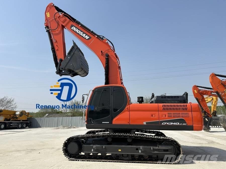 Doosan DX 340 대형 굴삭기 29톤 이상