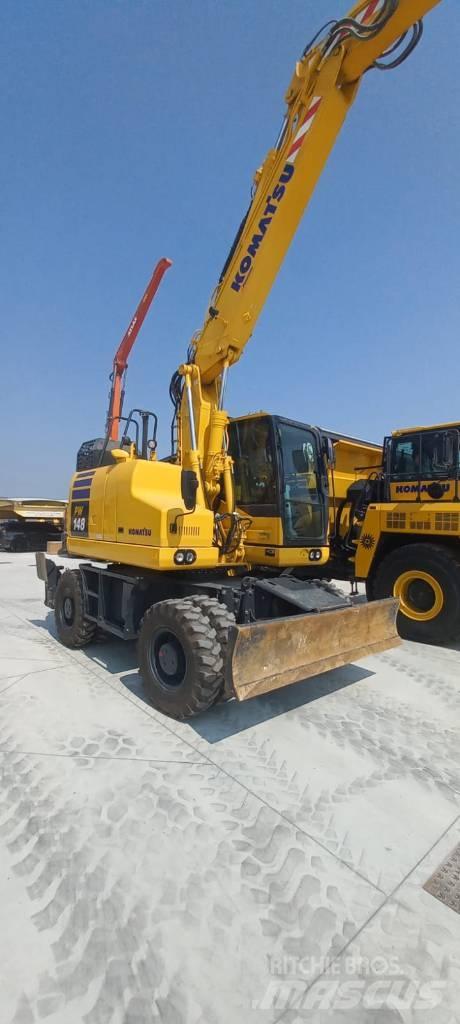 Komatsu PW148-11  휠 굴삭기