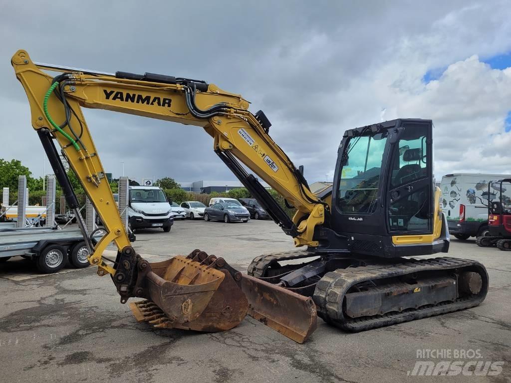 Yanmar SV100-2PB 중형굴삭기 7톤-28톤