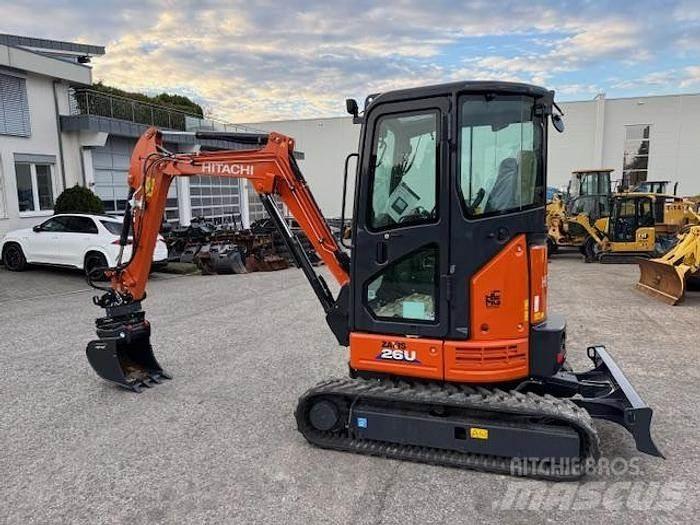 Hitachi ZX26 U-6 소형 굴삭기 7톤 미만