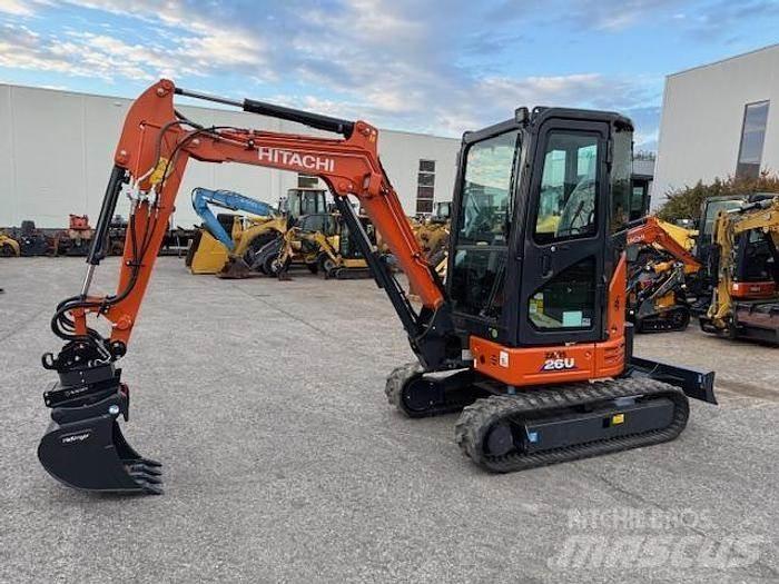 Hitachi ZX26 U-6 소형 굴삭기 7톤 미만