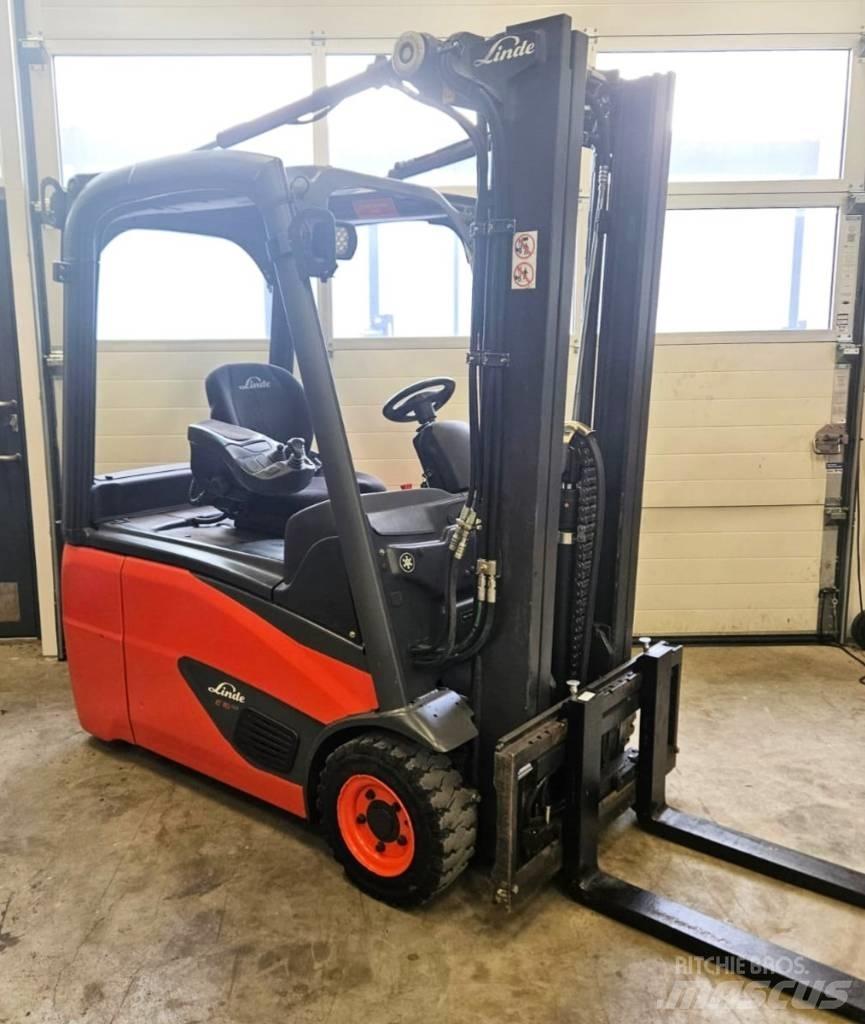 Linde E16-02 전동 지게차