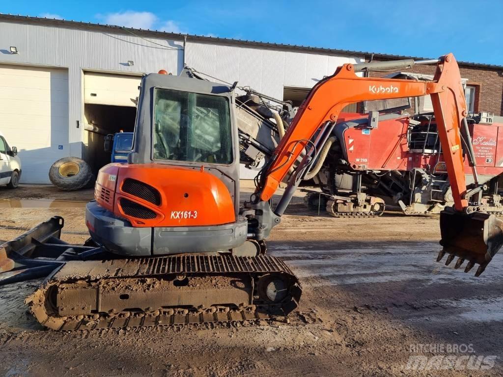 Kubota KX 161-3 A 소형 굴삭기 7톤 미만