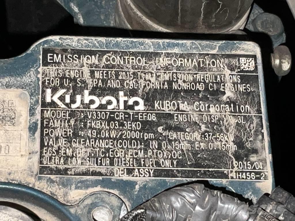 Kubota KX 080-4 중형굴삭기 7톤-28톤