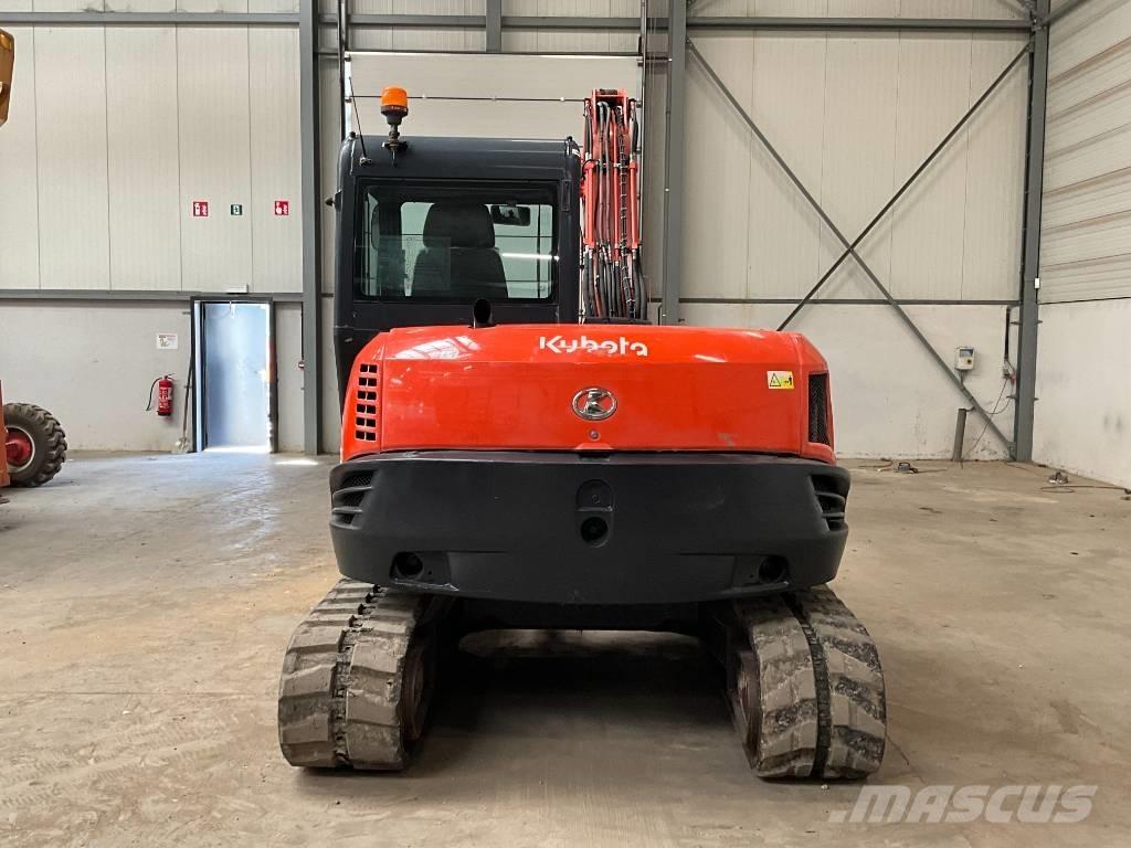 Kubota KX 080-4 중형굴삭기 7톤-28톤