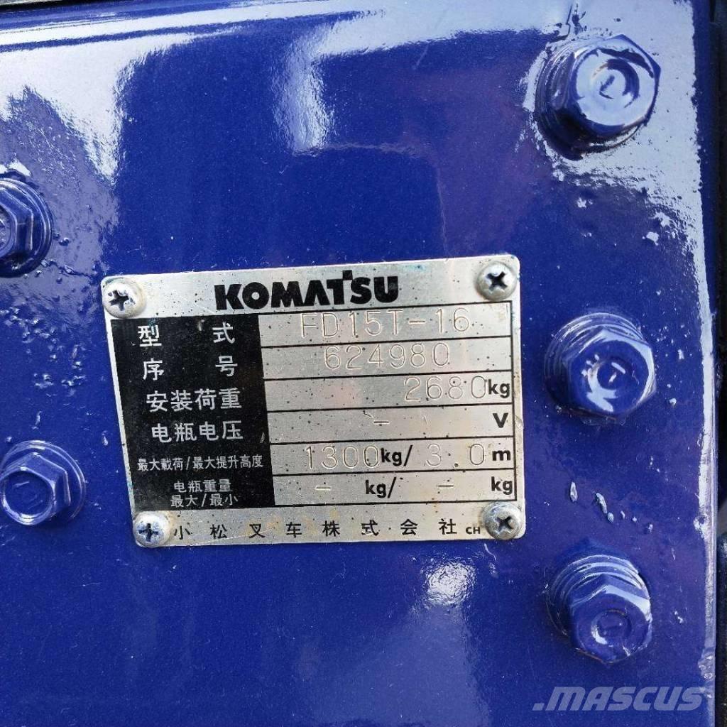 Komatsu 1.5t 디젤 지게차