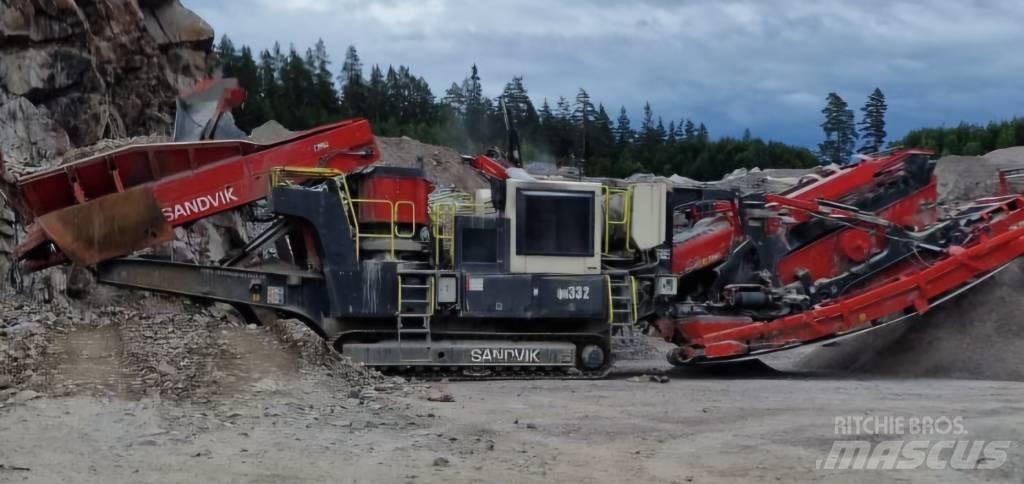 Sandvik QH 332 DDHS 이동식 분쇄기