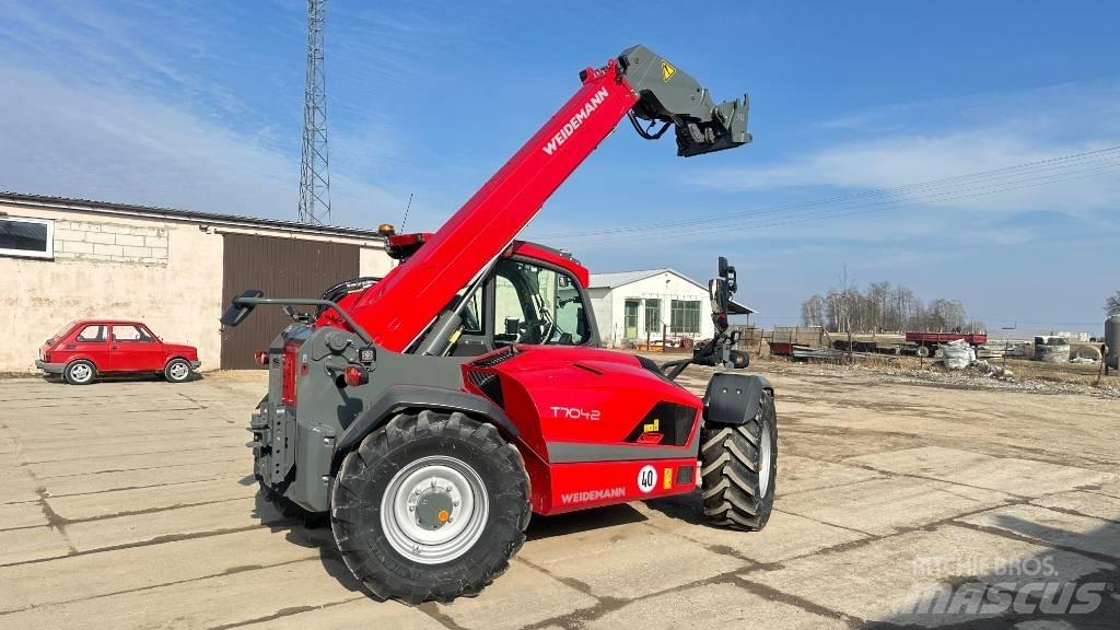 Weidemann T 7042 농업용 텔레 핸들러