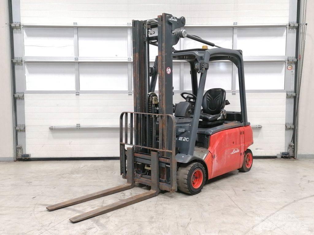 Linde E20PL-01 전동 지게차