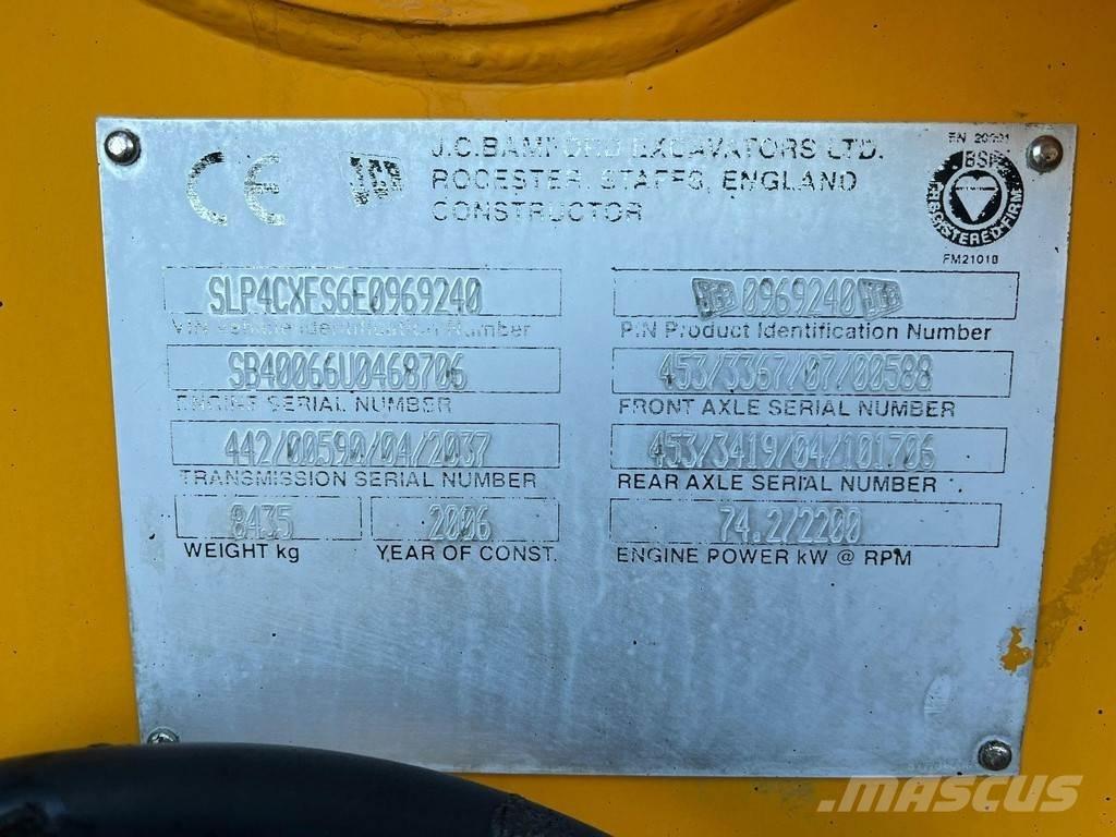 JCB 4 CX 4x4 백호로더