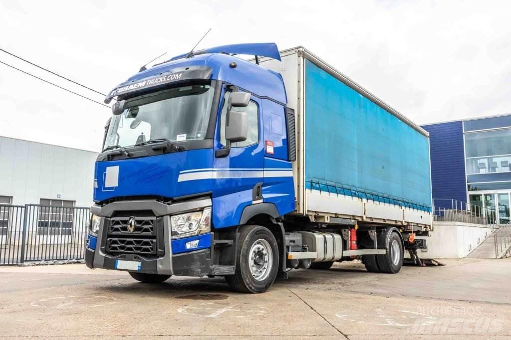 Renault T460+E6 커튼사이더 트럭