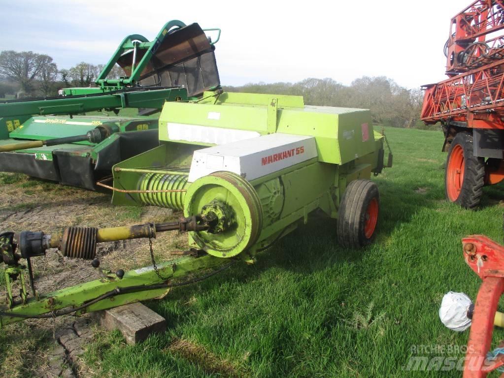 CLAAS Markant 55 각형 곤포기