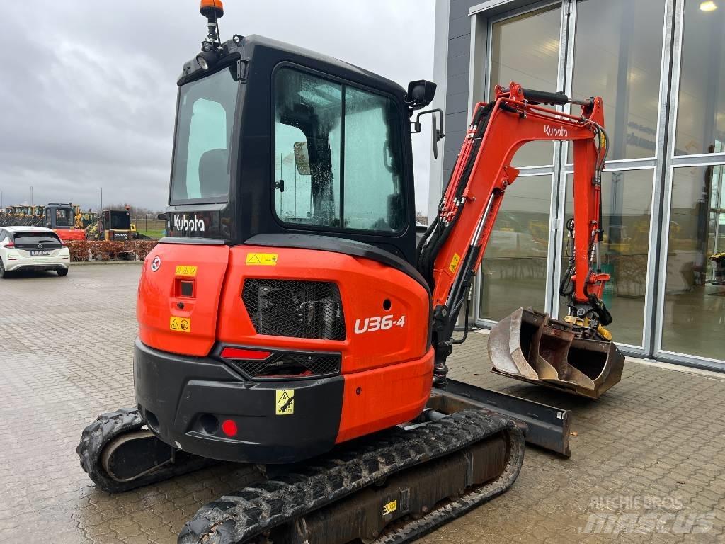 Kubota U 36-4 소형 굴삭기 7톤 미만