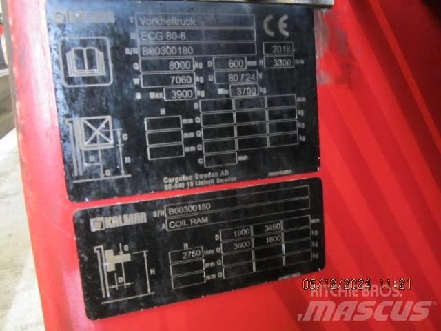 Kalmar ECG 80-6 전동 지게차