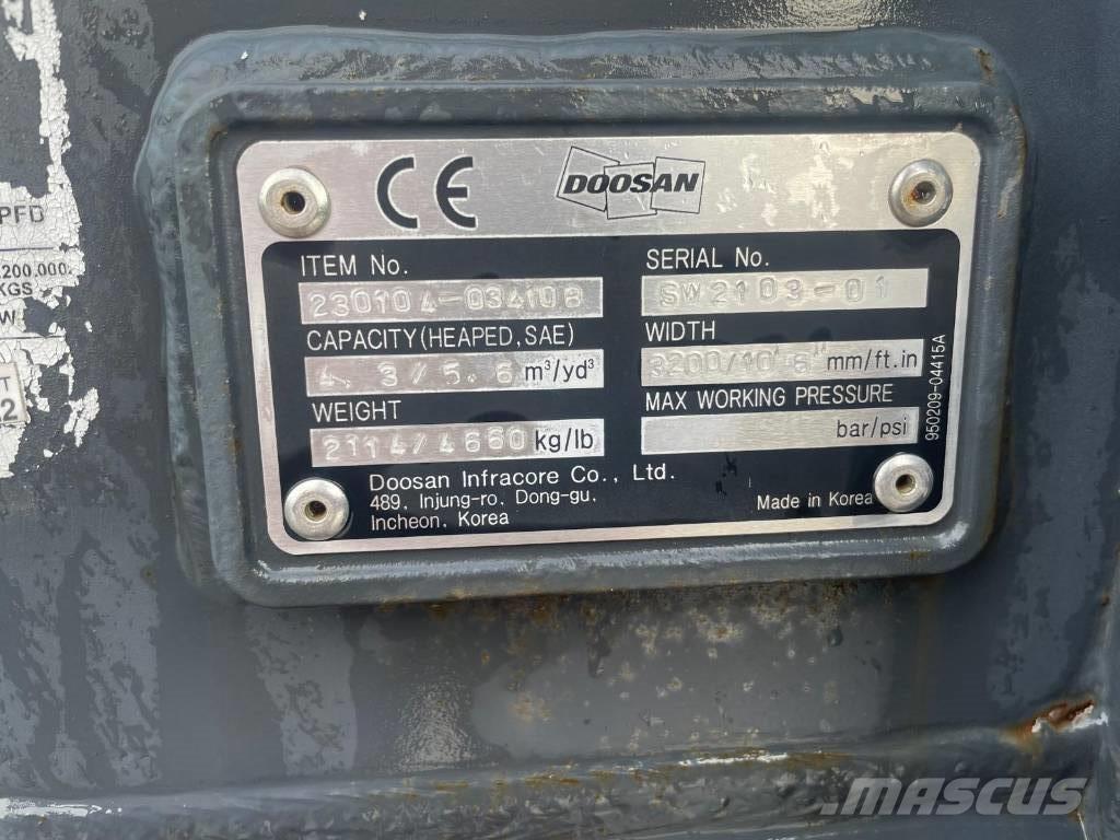 Doosan DL 420-3 버켓