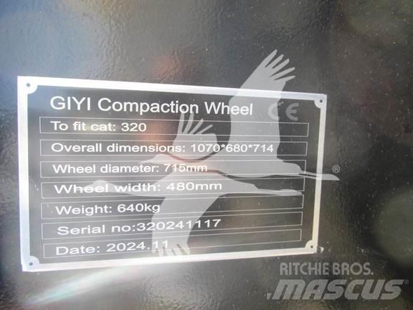  GIYI CAT 320 타이어, 휠 및 림