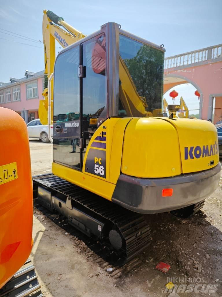 Komatsu PC 56-7 소형 굴삭기 7톤 미만
