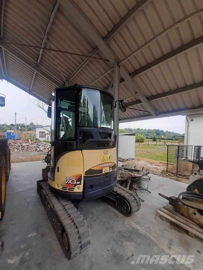 Yanmar Vio 33 소형 굴삭기 7톤 미만