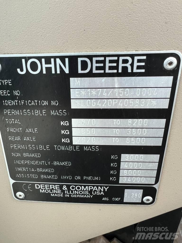 John Deere 6420 S 트랙터