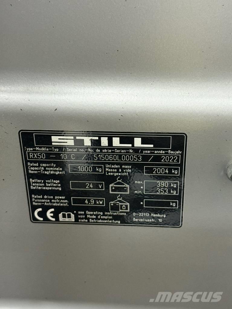 Still RX 50-10 전동 지게차