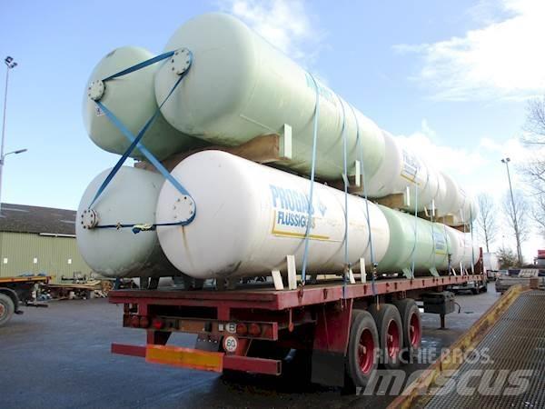 LAG GAS 탱커 세미 트레일러