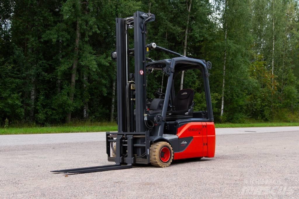 Linde E18-02 전동 지게차