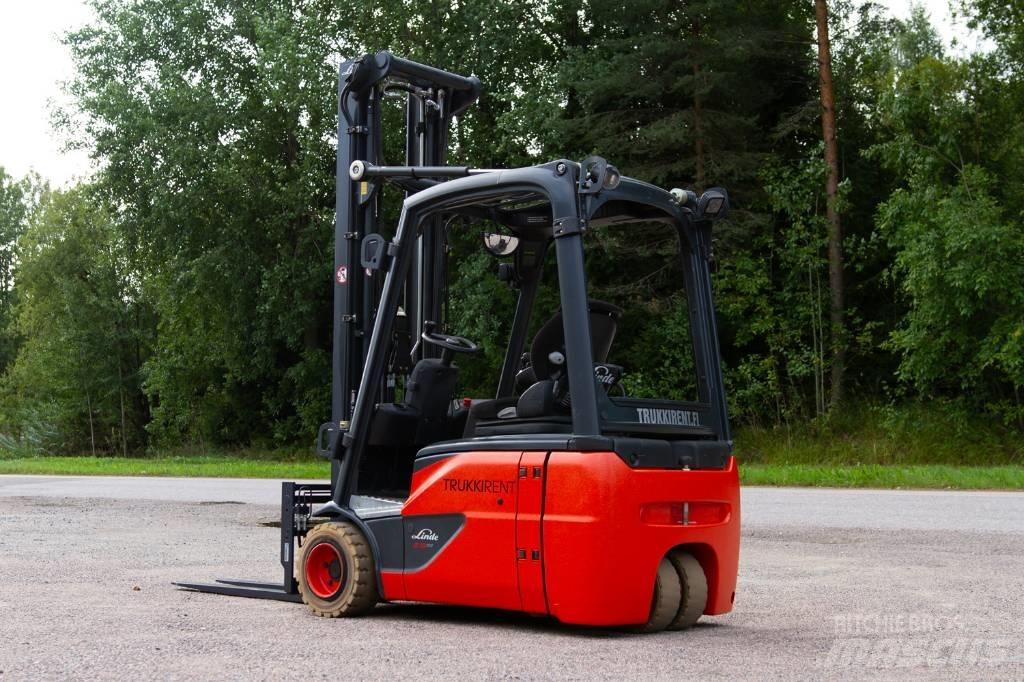 Linde E18-02 전동 지게차