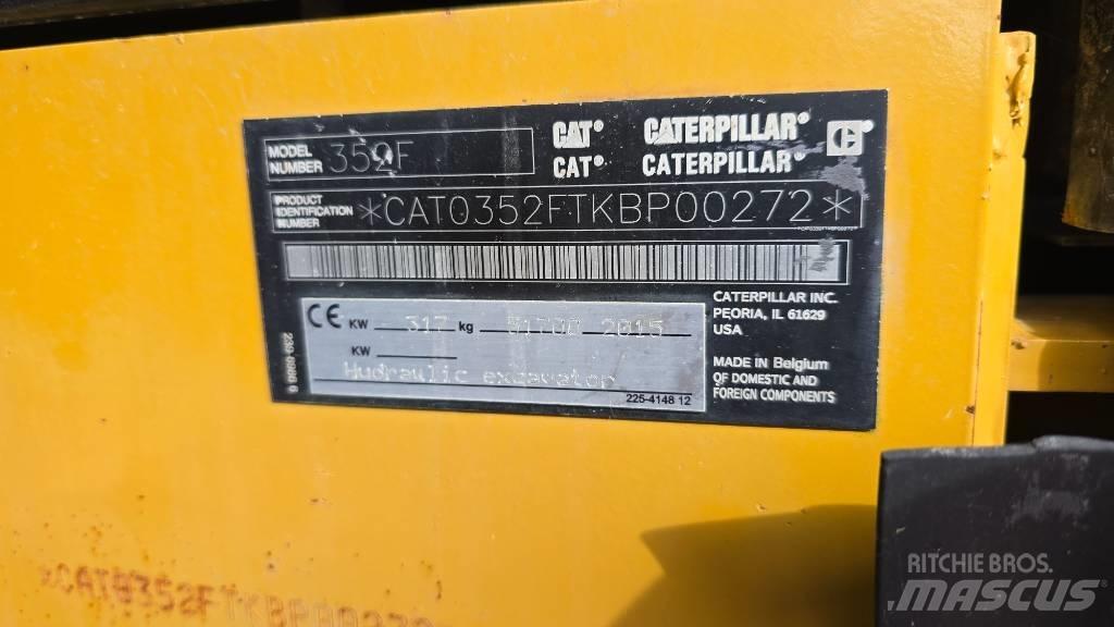 CAT 352 F 대형 굴삭기 29톤 이상