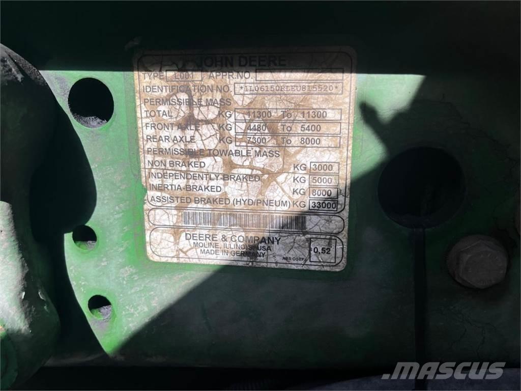 John Deere 6155R 트랙터