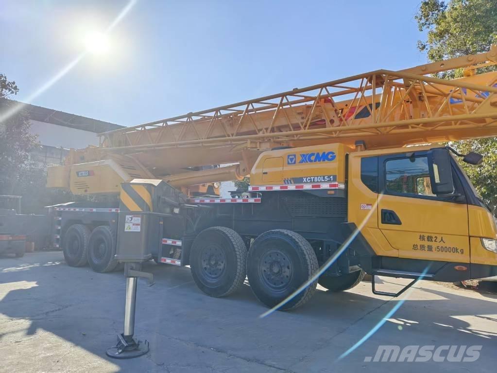 XCMG XCT 80L5 R/T 크레인
