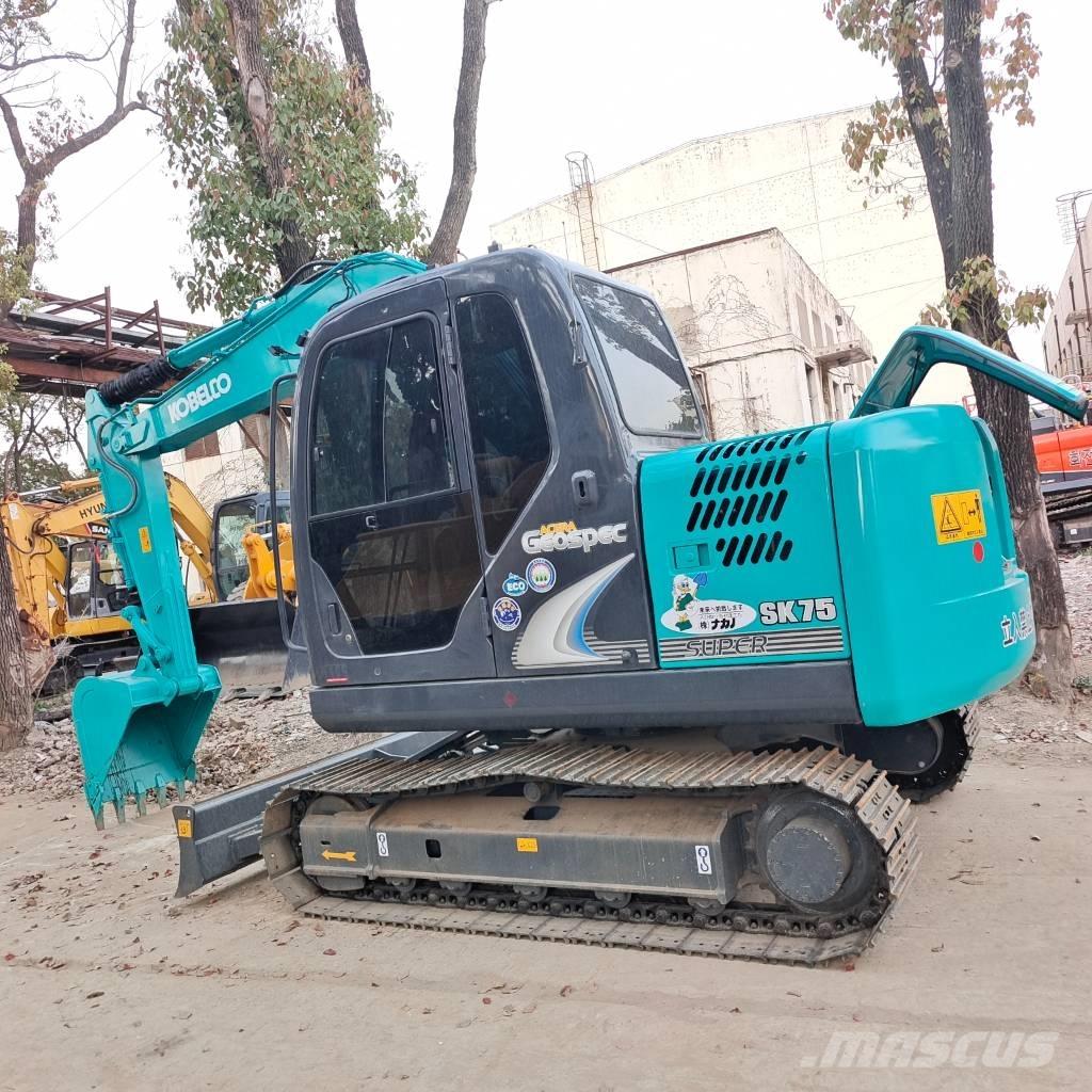 Kobelco SK75 중형굴삭기 7톤-28톤