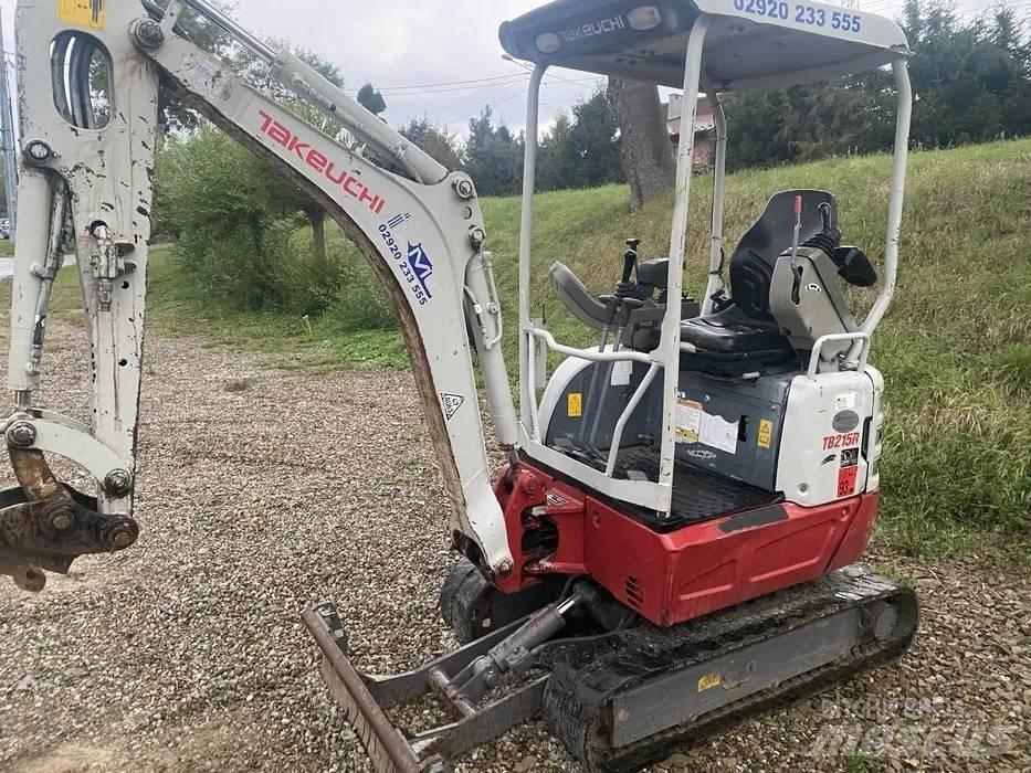 Takeuchi TB 215 R 소형 굴삭기 7톤 미만